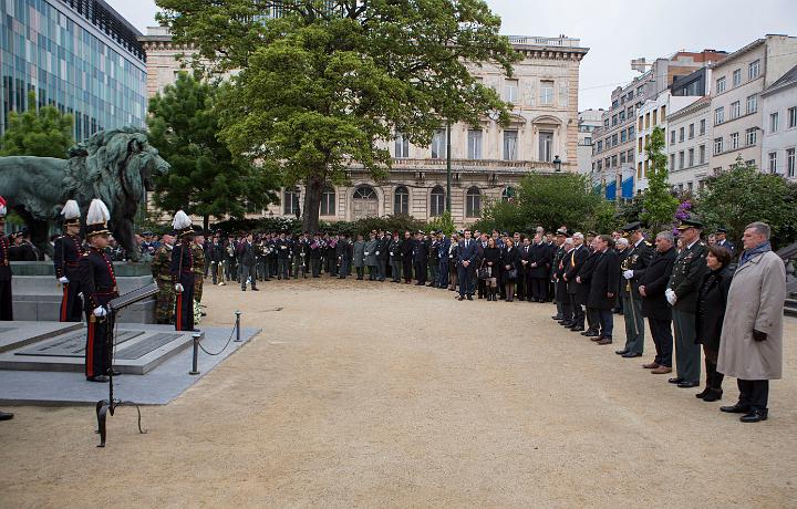 Crmonie de commmoration de la fin de la Seconde Guerre mondiale en Europe