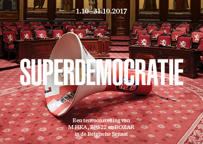 Tentoonstelling SUPERDEMOCRATIE