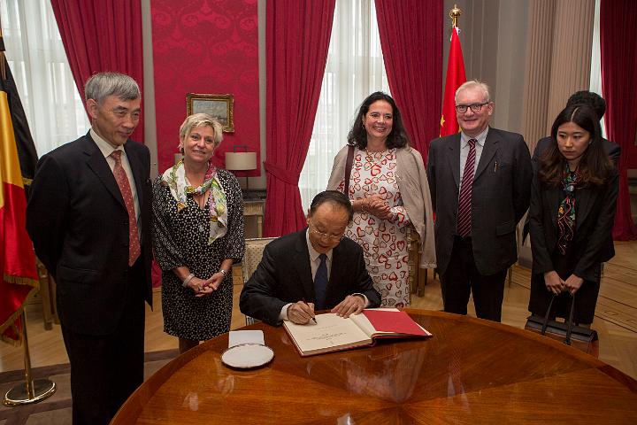 Bezoek van Chinese parlementsleden