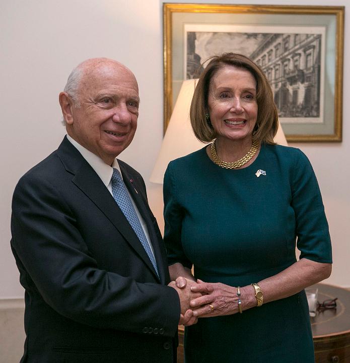 Entretien avec Nancy Pelosi, prsidente de la Chambre des reprsentants des tats-Unis