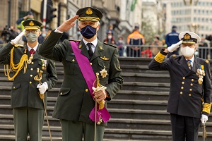 plechtigheid bij het Graf van de Onbekende Soldaat in Brussel