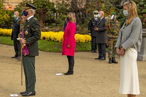 La crmonie officielle  la Tombe du Soldat Inconnu  Bruxelles