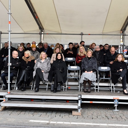 Plechtigheid bij het Graf van de Onbekende Soldaat in Brussel