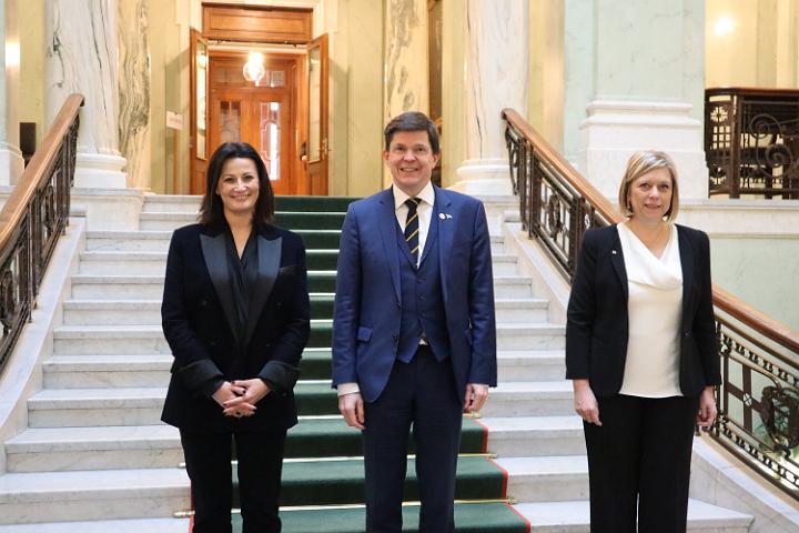 Bezoek van Voorzitsters van Kamer en Senaat aan Zweden