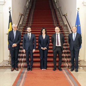 Visite du prsident de la Cour europenne des droits de lhomme