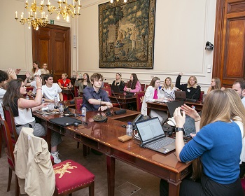 Parlementaire simulatie van UCLL