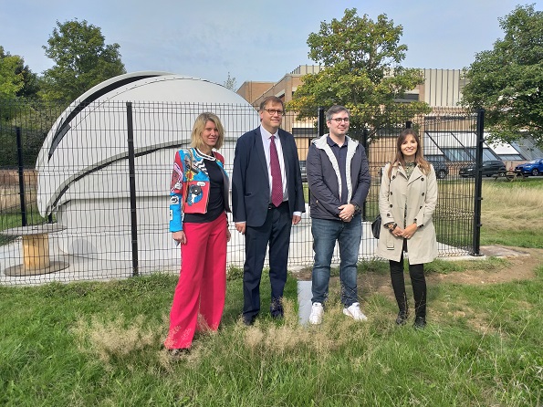 Platform Ruimtevaart op bezoek bij Aerospacelab