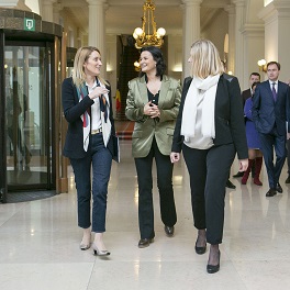 Visite de Roberta Metsola, Prsidente du Parlement europen