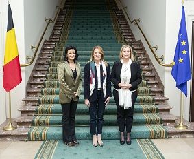 Visite de Roberta Metsola, Prsidente du Parlement europen