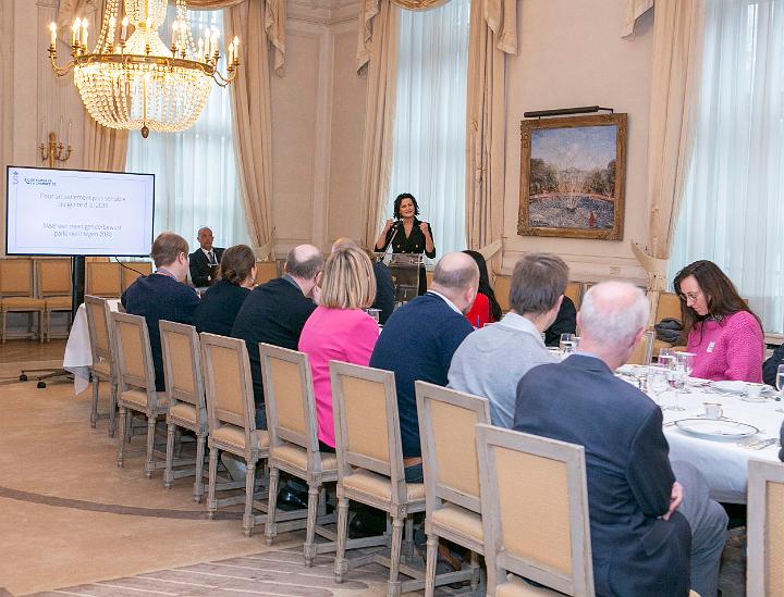 Perslunch - Internationale Vrouwendag in de Senaat