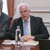 Delegatie van de Duitse Bundestag op bezoek in de Senaat