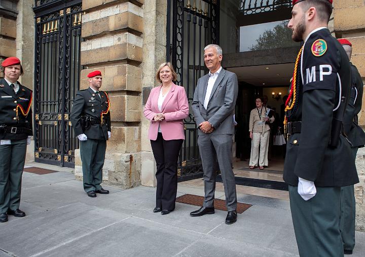 Visite des Présidents de la Première et Seconde Chambre des États généraux des Pays-Bas