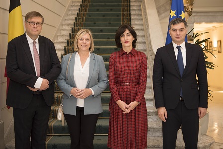Visite de la Commission de l'intégration européenne du Parlement de Géorgie