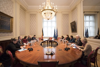 Rencontre avec une délégation du Kosovo