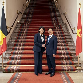 Visite du ministre des affaires trangres du Vietnam