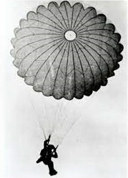 Parachutisten met opdrachten vanuit Londen