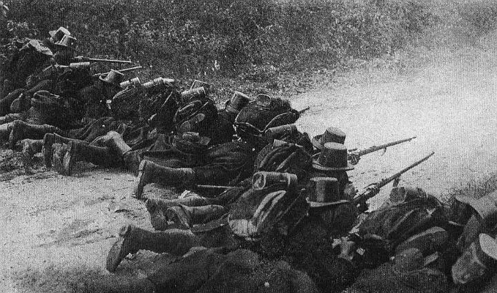 Belgische strijdkrachten in Luik 1914