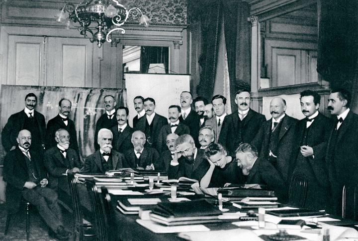 Premier conseil Solvay - 1911