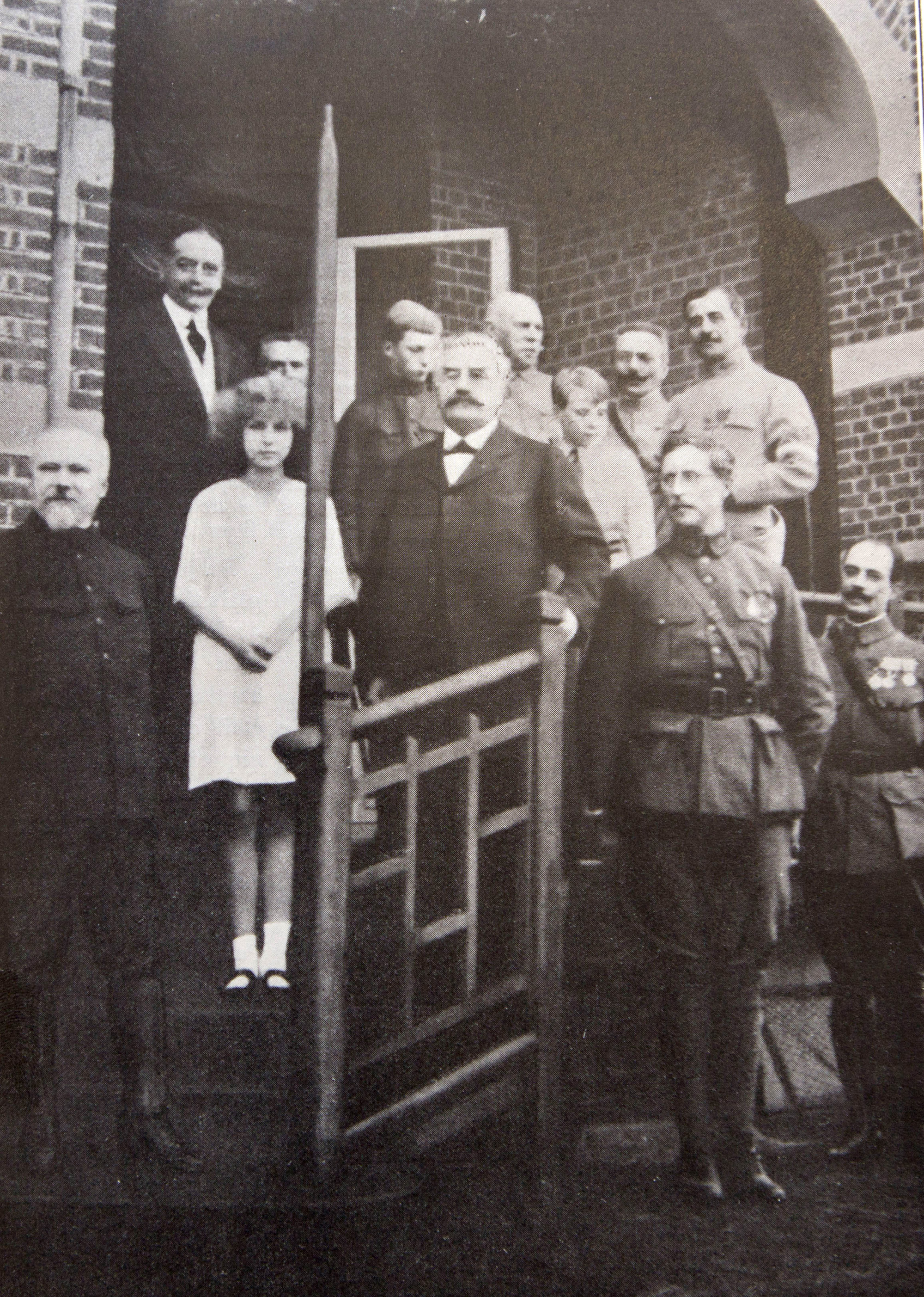 Bezoek van de Franse President, Raymond Poincar aan Koning Albert I in De Panne