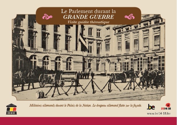 Brochure Le Parlement pendant la Grande Guerre