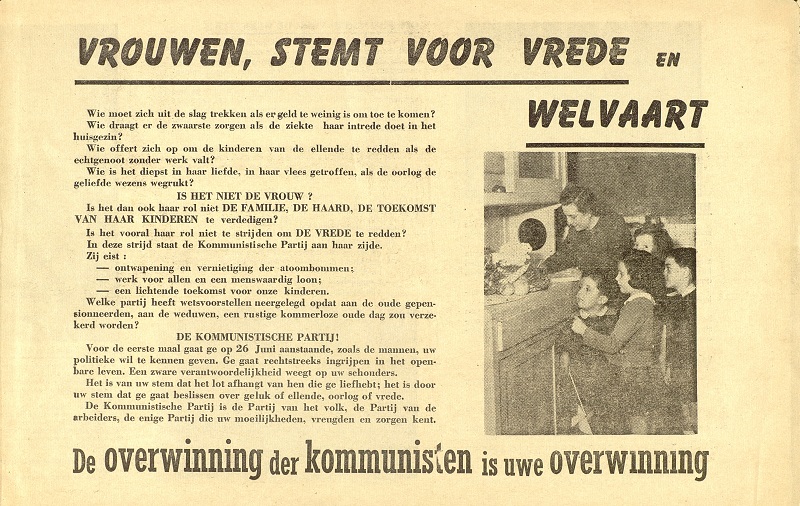 Verkiezingsdrukwerk 1949