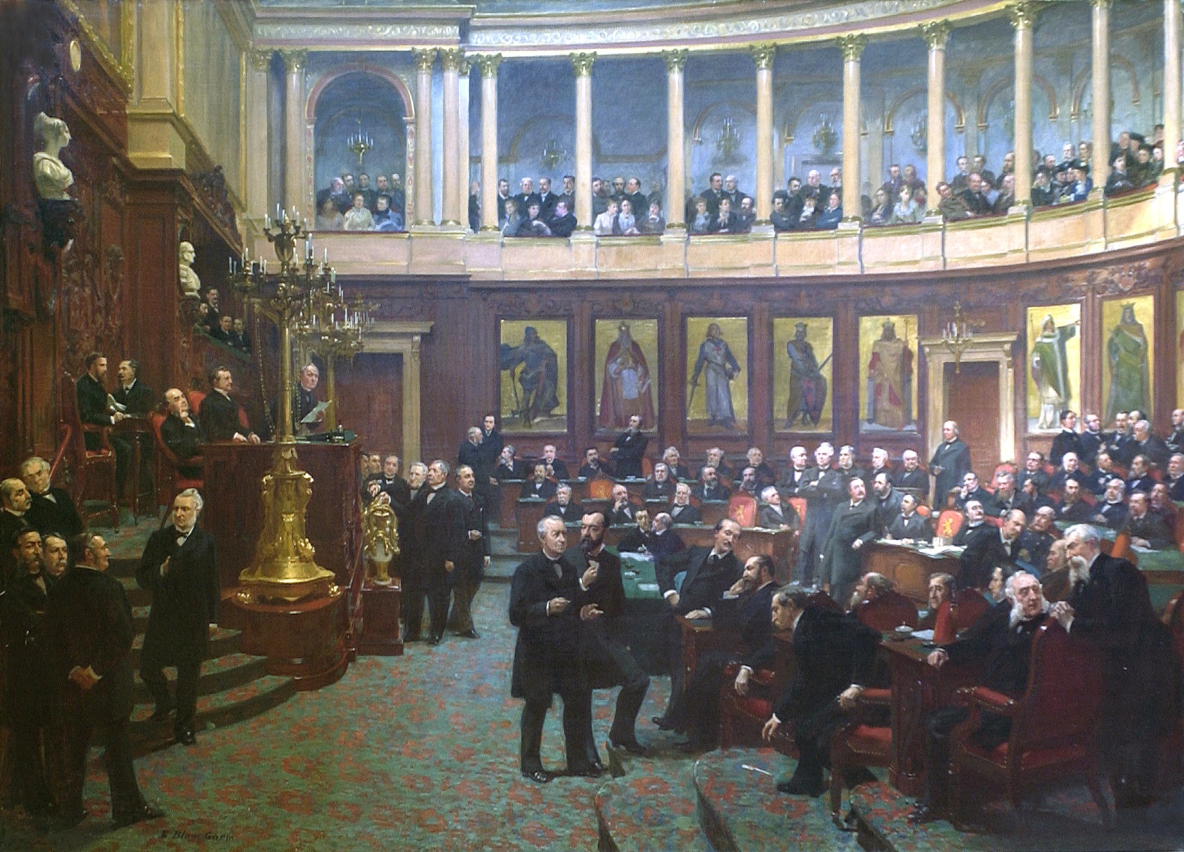 Senaat in vergadering 1880