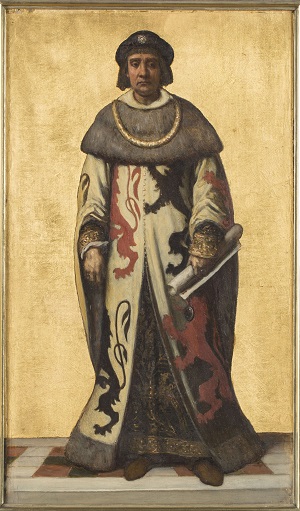 Louis Gallait, miniature of William the Good