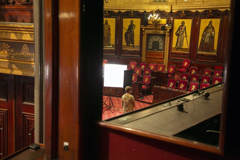 Hemicycle - press gallery