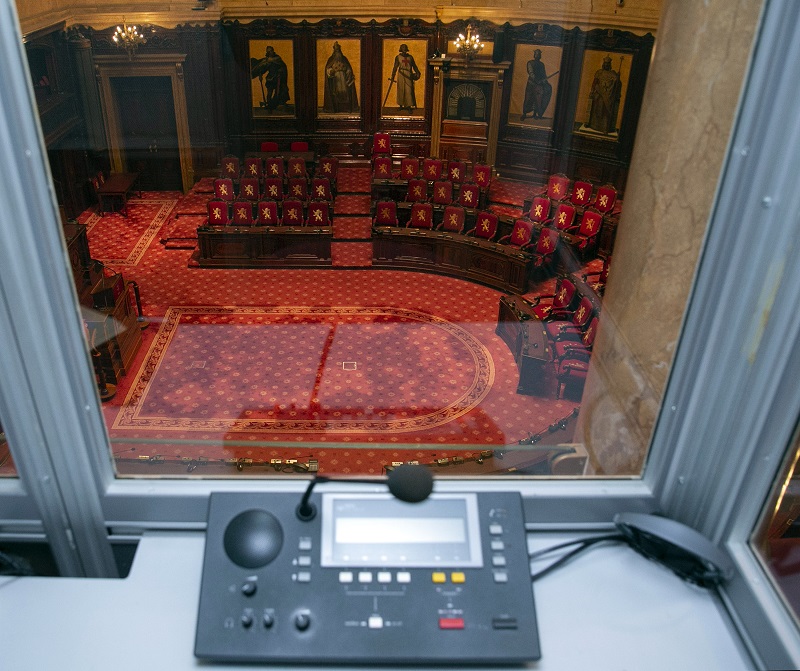 interpreters' booth