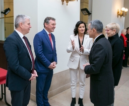 Bezoek van de president van de Zwitserse Confederatie