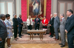 Bezoek van de Eerste minister van de Republiek Congo