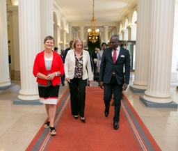 Bezoek van de Eerste minister van de Republiek Congo