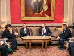 Bezoek van de voorzitter van het Albanese parlement