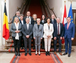Bezoek van de president van de Zwitserse Confederatie
