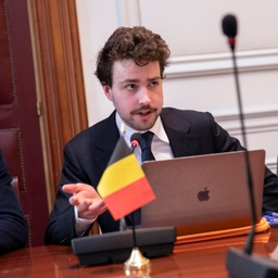 Diplomatieke simulatie in het Federaal Parlement