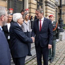 Visite du président de la République italienne au Parlement fédéral