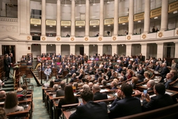 Koningsdag in het Federaal Parlement