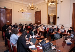 Diplomatieke simulatie in het Federaal Parlement