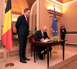 Ontmoeting met de heer Alain Berset, Secretaris-generaal van de Raad van Europa