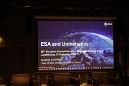 26e Europese Interparlementaire Ruimteconferentie (EIRC), 22 en 23 september 2024