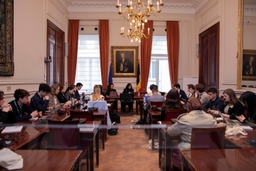 Diplomatieke simulatie in het Federaal Parlement