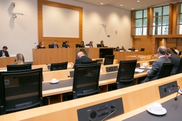 Gedachtewisseling met een Spaanse parlementaire delegatie