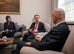 Ontmoeting met de heer Alain Berset, Secretaris-generaal van de Raad van Europa