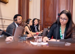 Diplomatieke simulatie in het Federaal Parlement