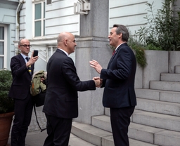 Ontmoeting met de heer Alain Berset, Secretaris-generaal van de Raad van Europa