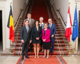 Bezoek van een delegatie van de Canadese Senaat