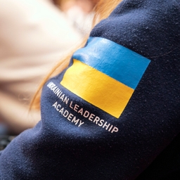 Des étudiants ukrainiens au Sénat