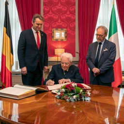 Visite du président de la République italienne au Parlement fédéral