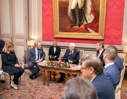 Visite du président de la République italienne au Parlement fédéral