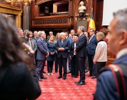 Visite du président de la République italienne au Parlement fédéral